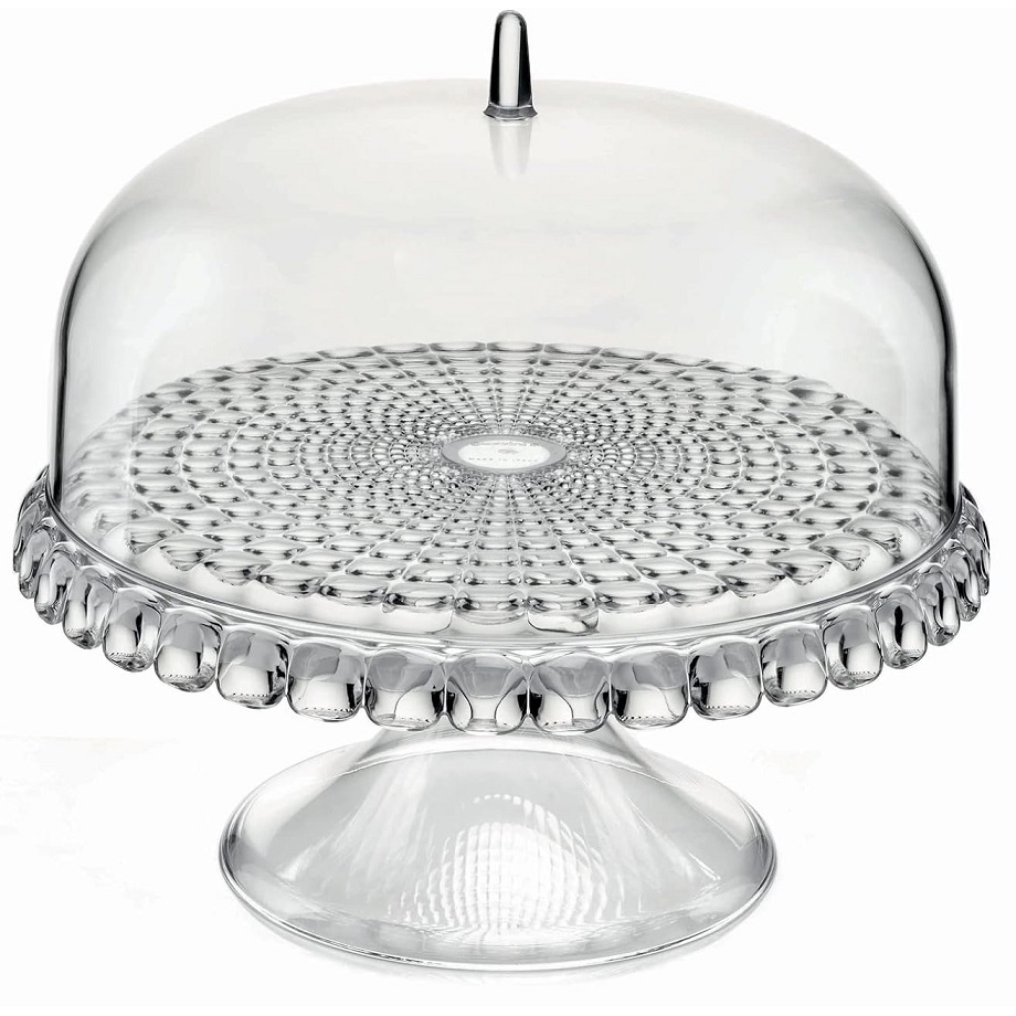 Guzzini Tiffany tortiera con coperchio trasparente Ø 30 x 27 cm 19940100